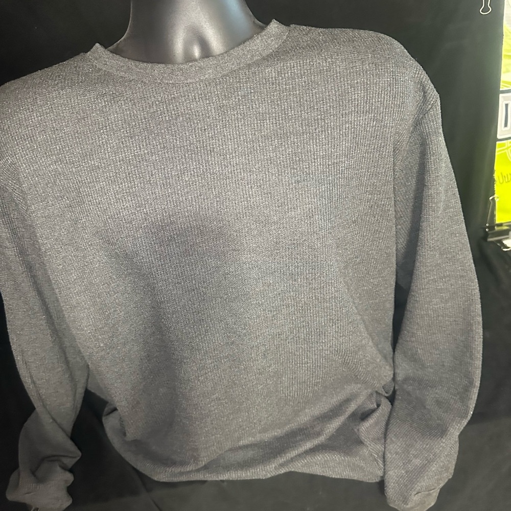 Men's Gray Sweater-red ape-size XXL-#352